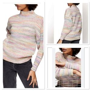 TopShop Space Dye Chunky Sweater